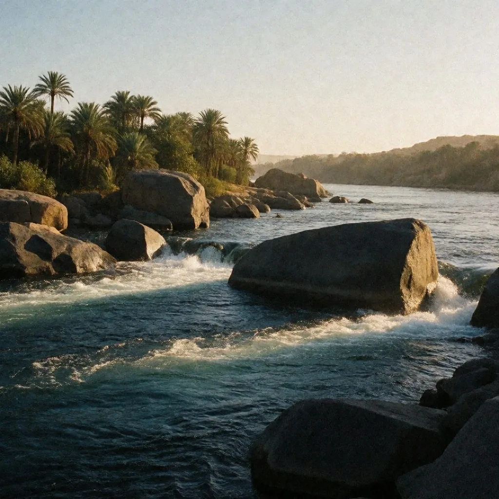 Granite boulders in the southern Nile cataracts